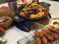 -宝记烧烤·碳锅羊肉·羊蝎子火锅·夜食社(文体路创始店)