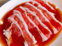 调味牛五花-釜山火炉·海鲜烤肉(紫藤路店)