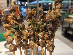 -山野的朋友露营炭火烤肉