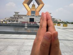 -法门文化景区-合十舍利塔