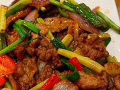 姜葱炒牛肉-大唐靓汤江门私房菜(景田店)
