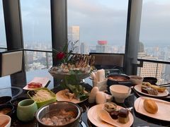 靠窗位-金陵饭店 56F 家·海鲜火锅餐厅