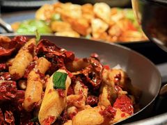 宫爆板筋-山石榴·贵州菜(丰盛里店)