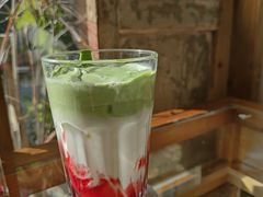 翡翠海棠（抹茶奶盖特饮）-西关84·History·Art·Cafe