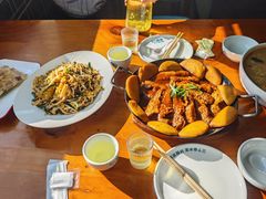 -二姐家三个拿手菜·北塘海鲜·大馅锅贴王(成林道店)