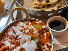 印式乡村奶酪配洋葱番茄咖喱-克比叔叔印度餐厅Kebabs on the Grille(永康路分店)