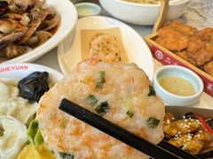 香煎虾饼-双合园·海鲜水饺青岛菜(品牌首店)