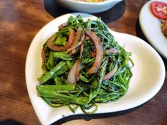 马拉盏炒通菜-大头虾越式风味餐厅(光明广场店)