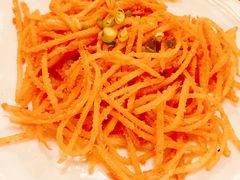 明太子炒土豆丝-百步拉面