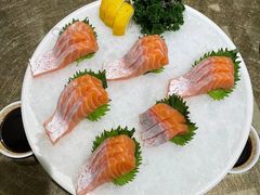 空运挪威三文鱼-四海酒家生态粤菜