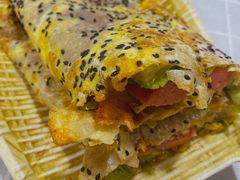 煎饼果子-冷峰马家鸡蛋牛奶醪糟(八朗学五巷店)