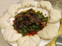 回锅牛肉荷叶饼-粤香村(清真川菜店)