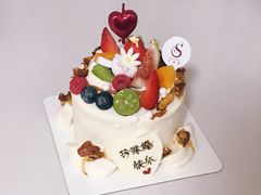 4寸焦糖脆果蛋糕-莎琳娜食品有限公司·蛋糕店