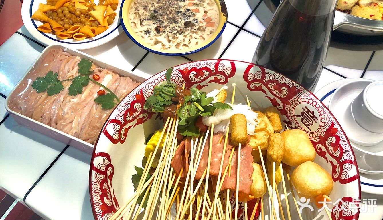 秦皇岛探店|蜀井老街牛肉串串火锅🍲