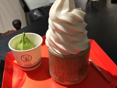 茉莉花冰淇淋-茶是一枝花泡茶店
