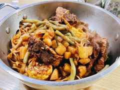 内蒙焖面-内蒙焖面大盆骨餐馆(山大路店)
