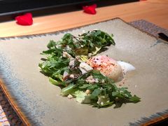 温泉蛋沙拉-香樟花园法式铁板烧(恒隆广场店)