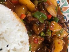 -歹歹的加个面过油肉拌面