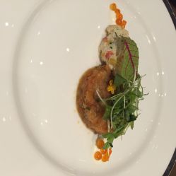 阿拉斯加蟹肉塔塔&nbsp;鮭魚&nbsp;魚子醬-广州富力君悦大酒店·宴会厅