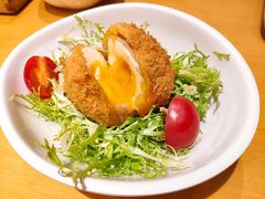 酥炸猪肉裹温泉蛋-胜博殿日式炸猪排(西红门店)