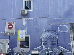 -槟城街头艺术街区