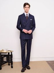 -怒马会 全麻衬西装高级定制