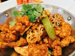 干锅牛蛙-乾隆美食·本帮菜(黄河路店)