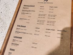 菜单-% Arabica(京都东山店)