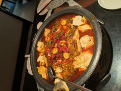 -探鱼·鲜青椒爽麻烤鱼(广州花都来又来店)