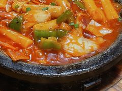 石板泡菜年糕-星火东北碳火烤肉(华大店)