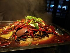 -探鱼·鲜青椒爽麻烤鱼(广州南沙万达广场店)