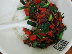 大蒜辣椒卤牛肉-德天顺盖码饭(人民西路店)