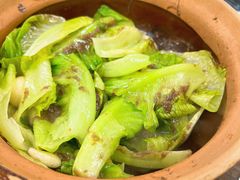 澳门虾酱啫生菜-天宝食坊·啫啫煲大排档(西华路店)