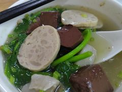 西洋菜猪血汤-三身人金新肠粉(丹霞店)