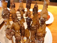 烤羔羊肉串-木屋烧烤(岗顶二店)