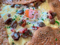 鸡蛋蘑菇熏肉荞麦可丽饼-RAC BAR(安福路店)