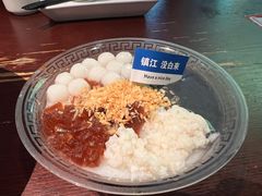 杏仁豆花冰汤圆-永安鱼庄·镇江菜(东吴路店)