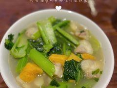 番薯芥菜煲-园林美食城·本土农家菜(杨和镇店)
