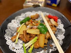 煎焗竹肠-香山家宴