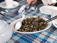 金不换炒薄壳米-陈鹏鹏潮汕菜(欢乐海岸 海边景观店)