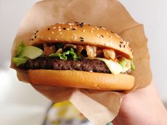 北美烧烤风味安格斯厚牛堡-麦当劳(团结湖店)