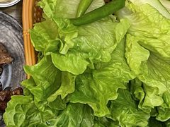 生菜-弘彩英·烤牛舌·年糕火锅(蓝色港湾店)