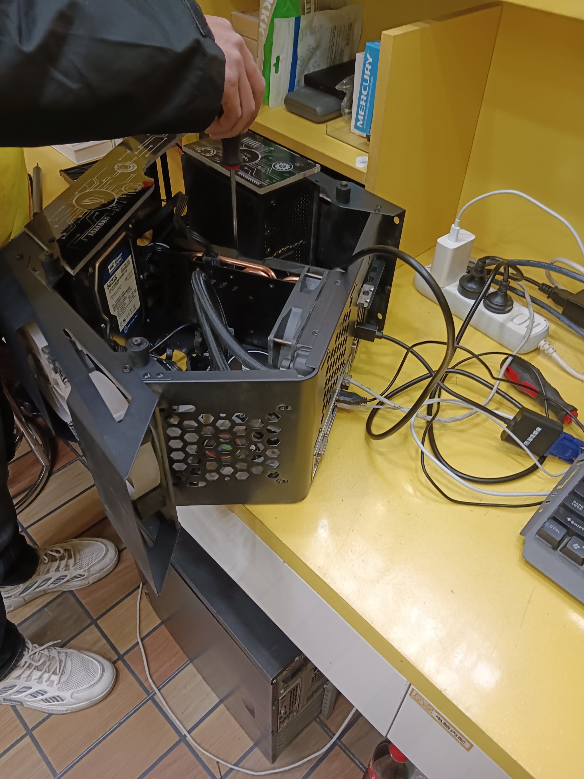 千米快修 #千米二手手机电脑回收 #台式机主板维修