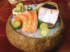 三文鱼刺身-简家·海鲜盛宴(下沙店)