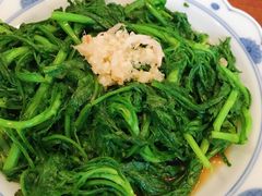 油淋虾皮时蔬-林四喜·闽南传家菜(鼓浪屿店)