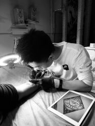 纹身师 肆儿-怪咖纹身刺青