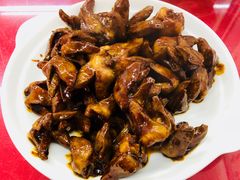 辣炒鸡心-兴国苑酒店