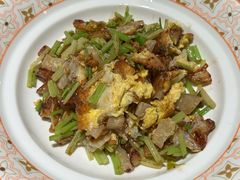 菜脯炒狮头鹅蛋-晓粤·惹味粤菜(凯德乐峰广场店)