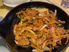 铁板孜然羊肉-关东小磨东北菜(上海长风大悦城店)
