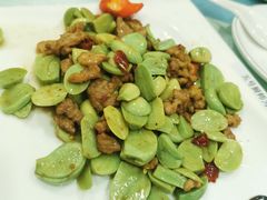 腊八蒜炒羊柳-马尔龙新疆饭店·清真(长青路店)